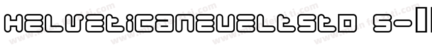 helveticaneueltstd 5字体转换